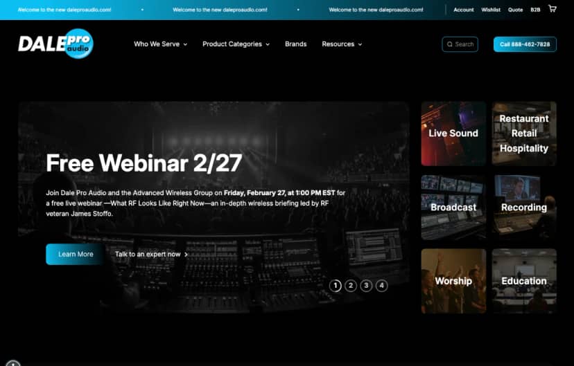 DALE Pro Audio screenshot